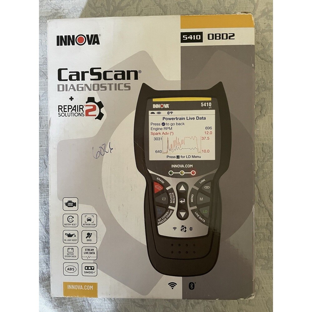 INNOVA CarScan Pro 5410 Code Scanner - Professional OBD2 Reader Scan Tool NEW